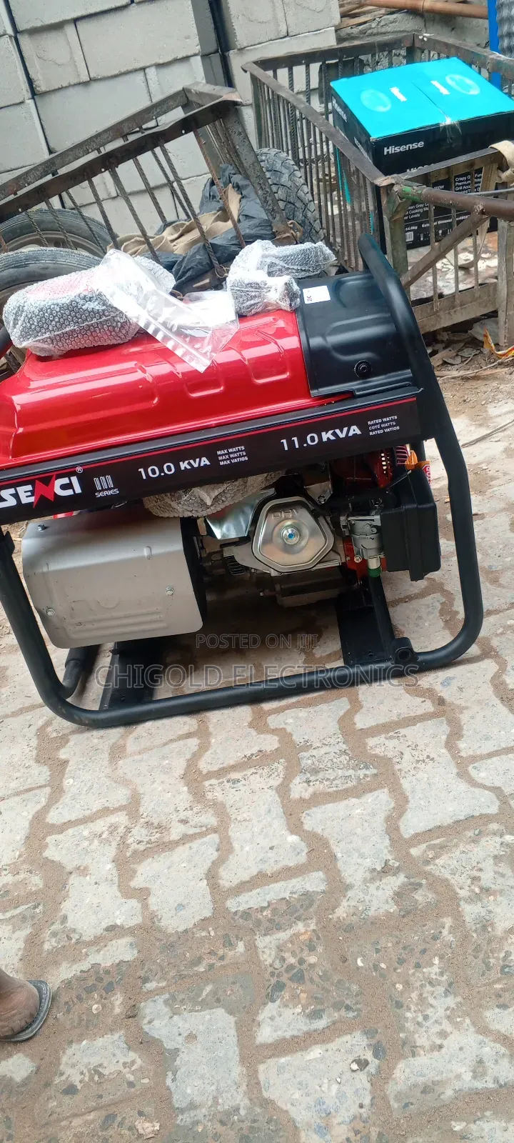 Original Senci Generator 10 Kva 100% Copper Coin 1 Year Warranty
