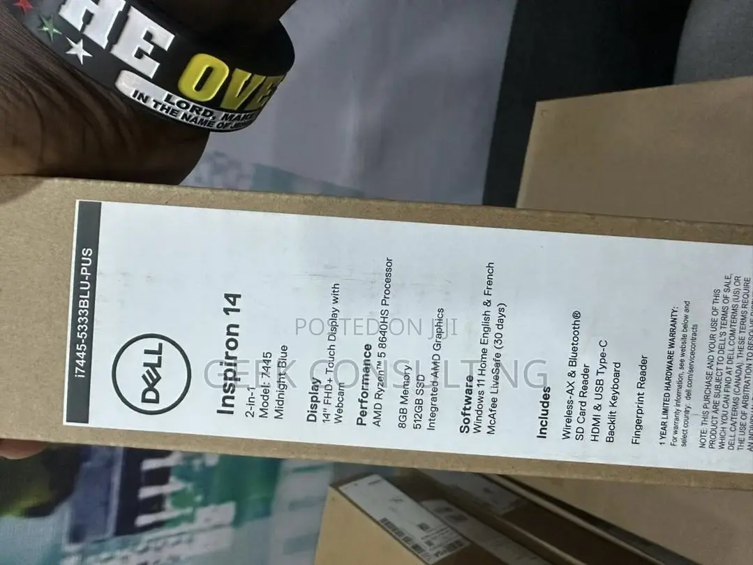 New Laptop Dell Inspiron 14 8GB AMD Ryzen 5 SSD 512GB