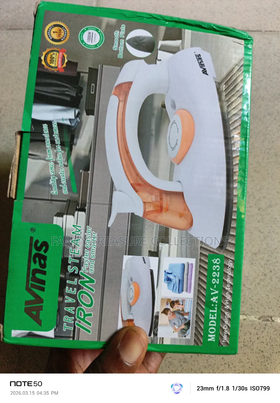Avinas Foldable Steam Iron