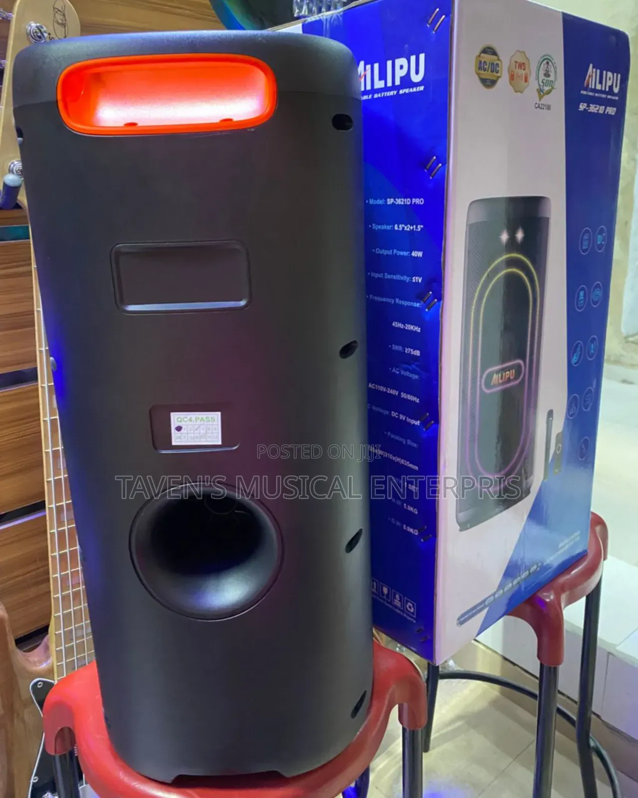 Ailipu Sp-3621d Pro Portable Rechargeable Speaker System