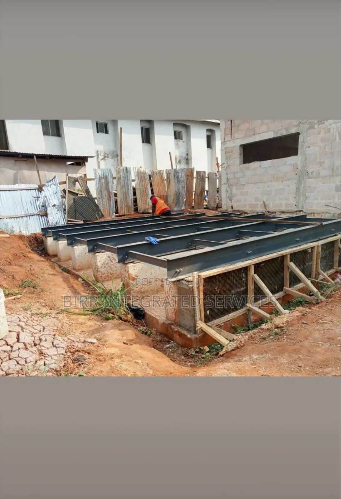 Galvanized Braithwaite Pressed Steel Water Tank
