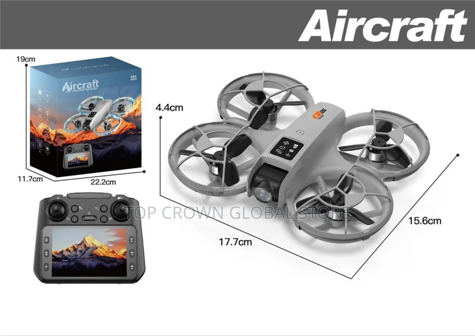 Mini Drone With Hd Dual Camera