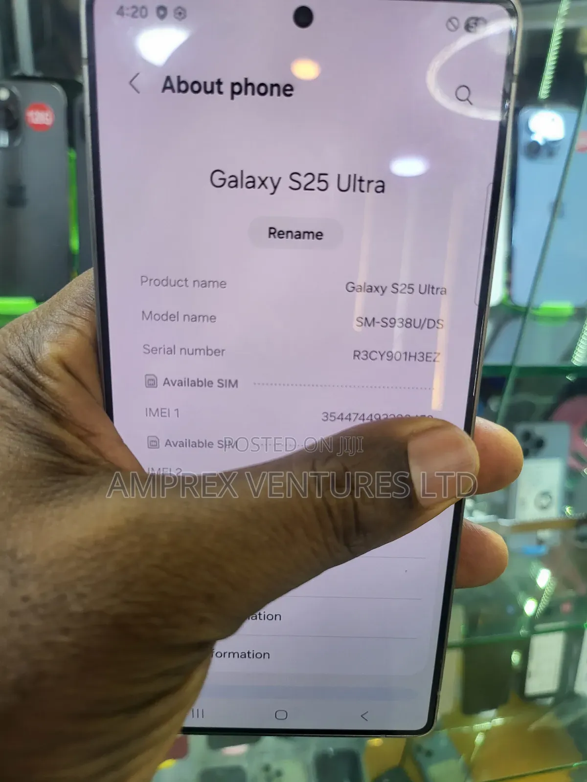 Samsung Galaxy S25 Ultra 512 GB Gray