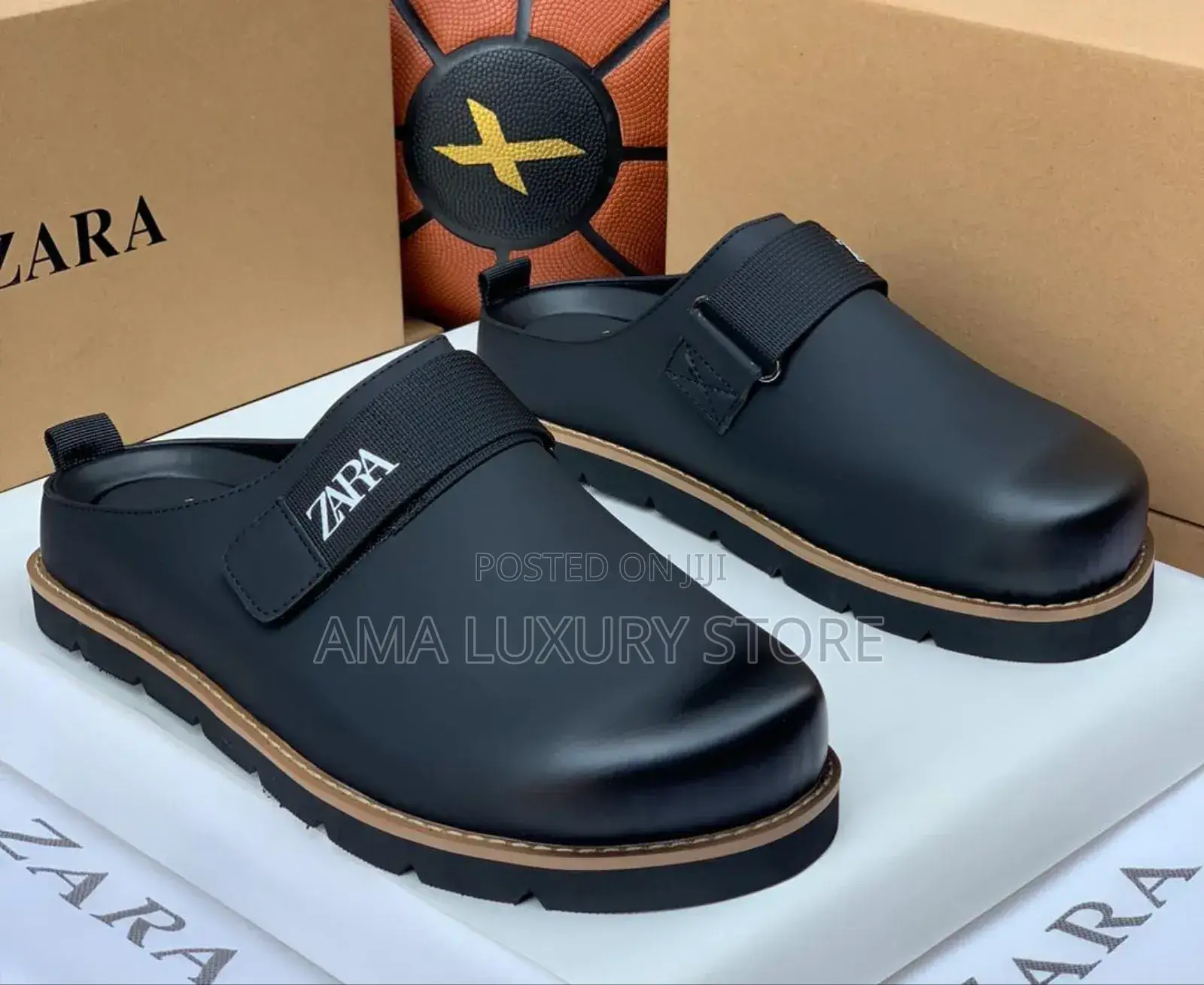Zara Luxury Designer Men's Leather Half Shoes