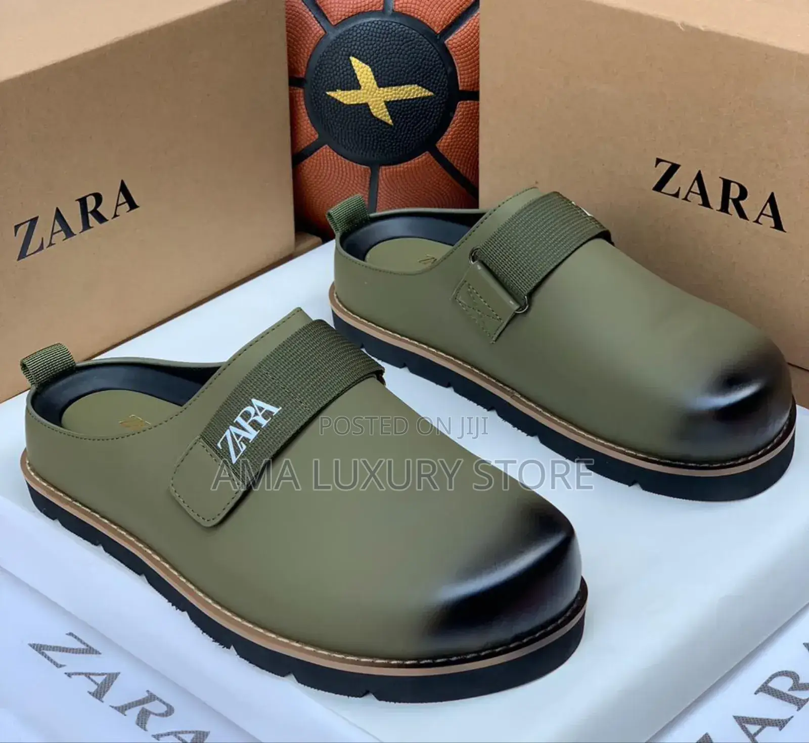 Zara Luxury Designer Men's Leather Half Shoes