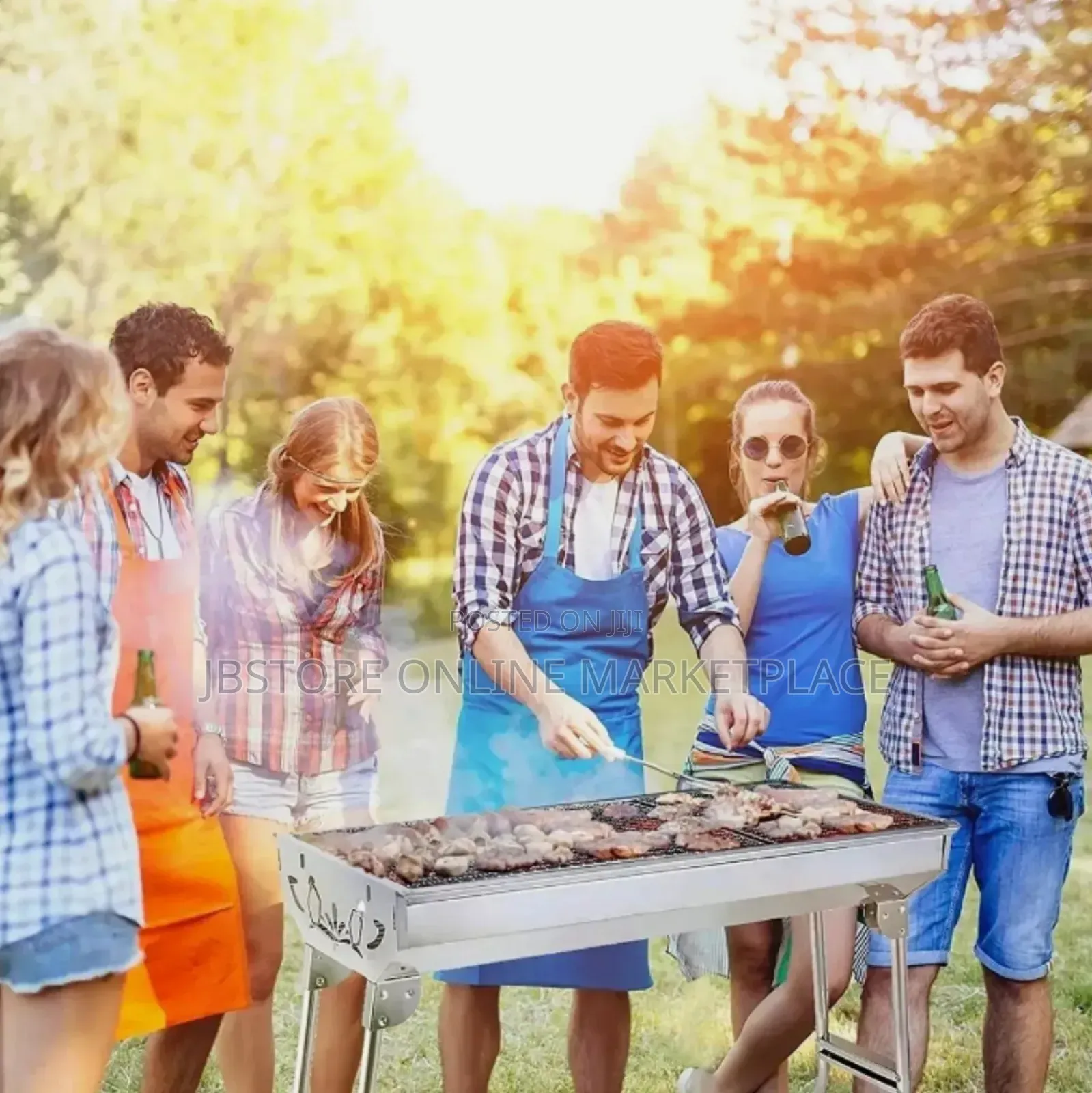 Big Charcoal Barbecue Grill