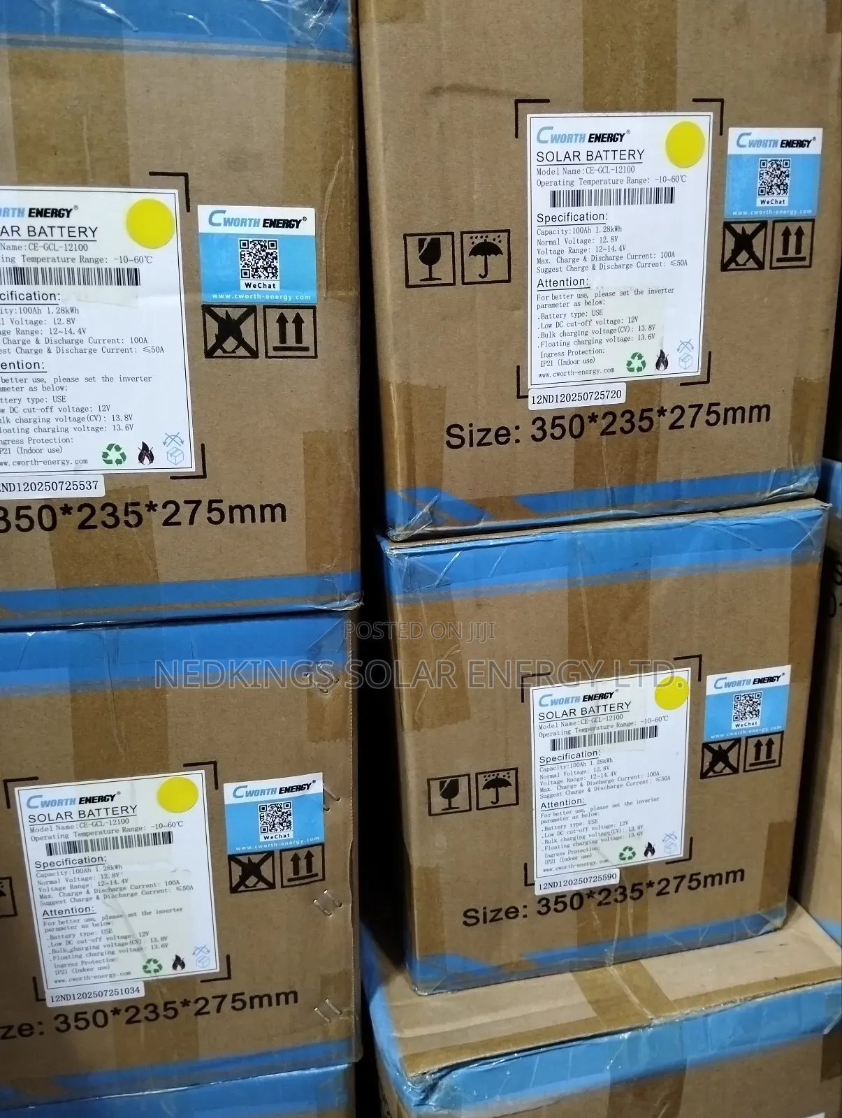 100ah/12 Cworth Lithium Ion Battery