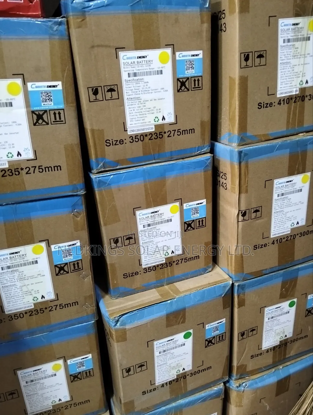 100ah/12 Cworth Lithium Ion Battery