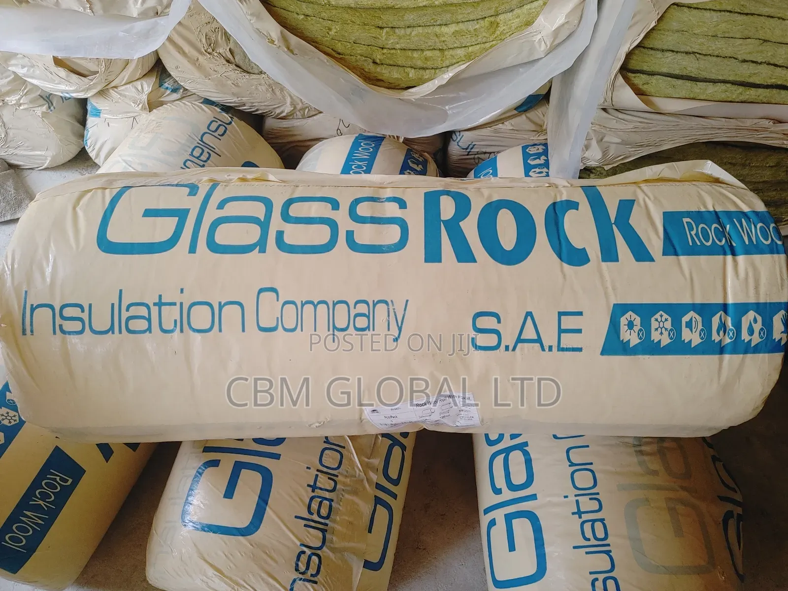 Rockwool 50mmx1mx5m With Foil