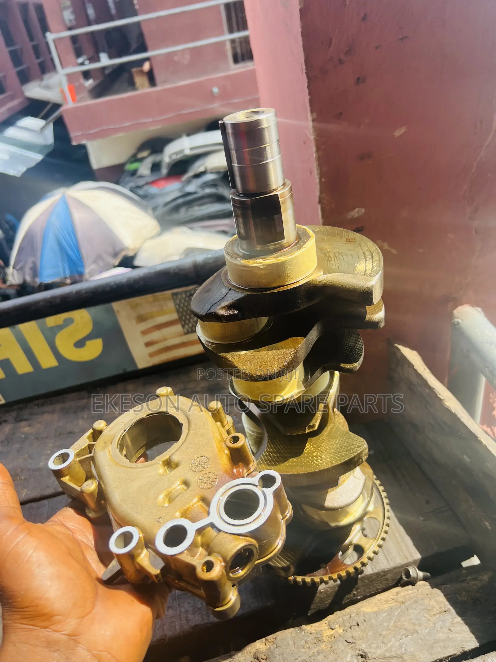 Highest Grade Crankshaft and Oil Pump for Chevrolet Camaro 3.6 V6