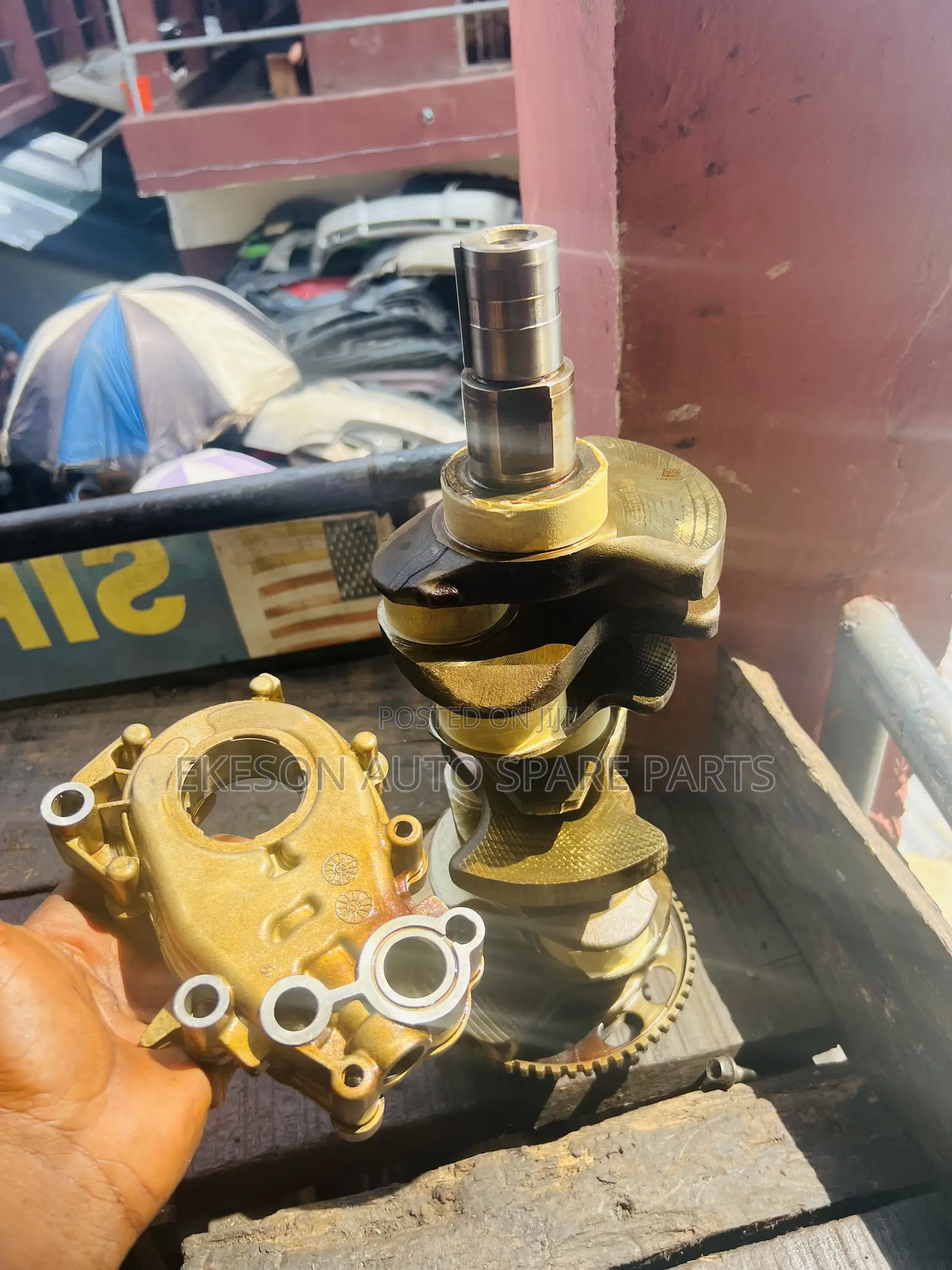 Highest Grade Crankshaft and Oil Pump for Chevrolet Camaro 3.6 V6