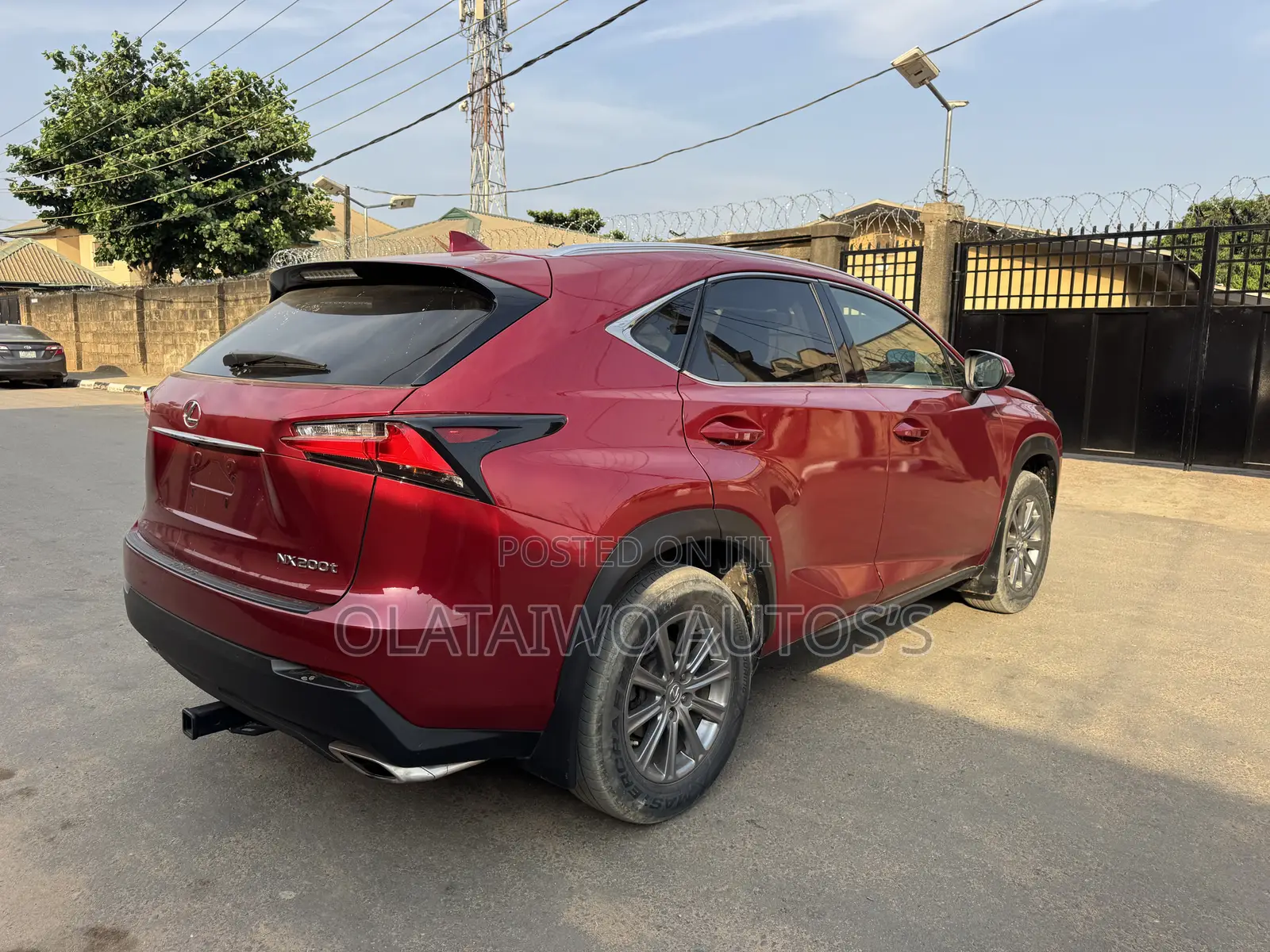 Lexus NX 200t AWD 2016 Red
