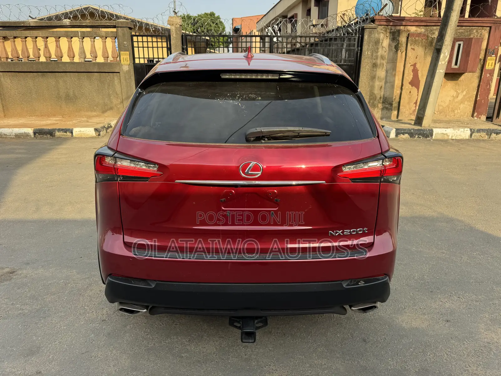 Lexus NX 200t AWD 2016 Red