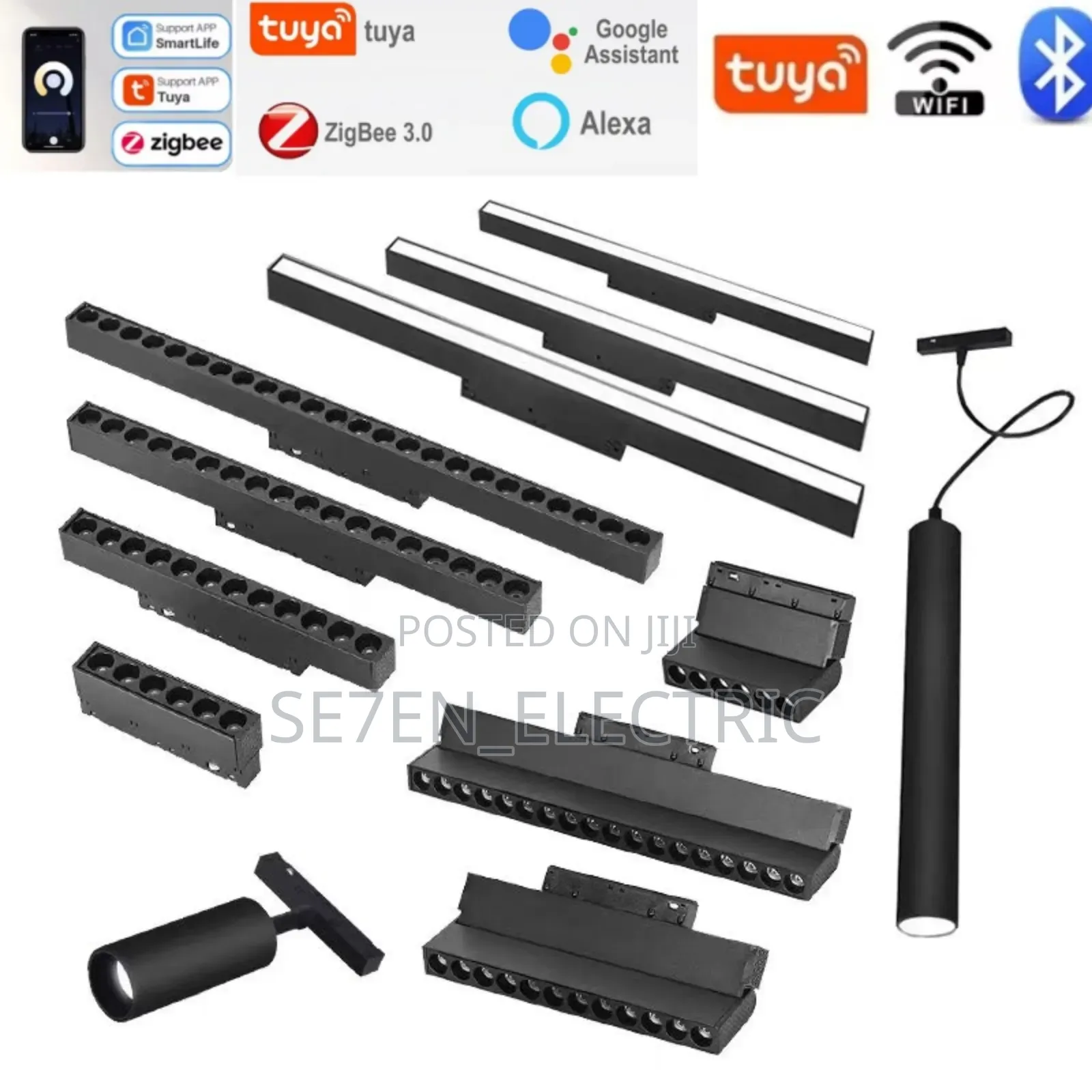 Smart Tuya Magnetic Track Light Mobile App Control