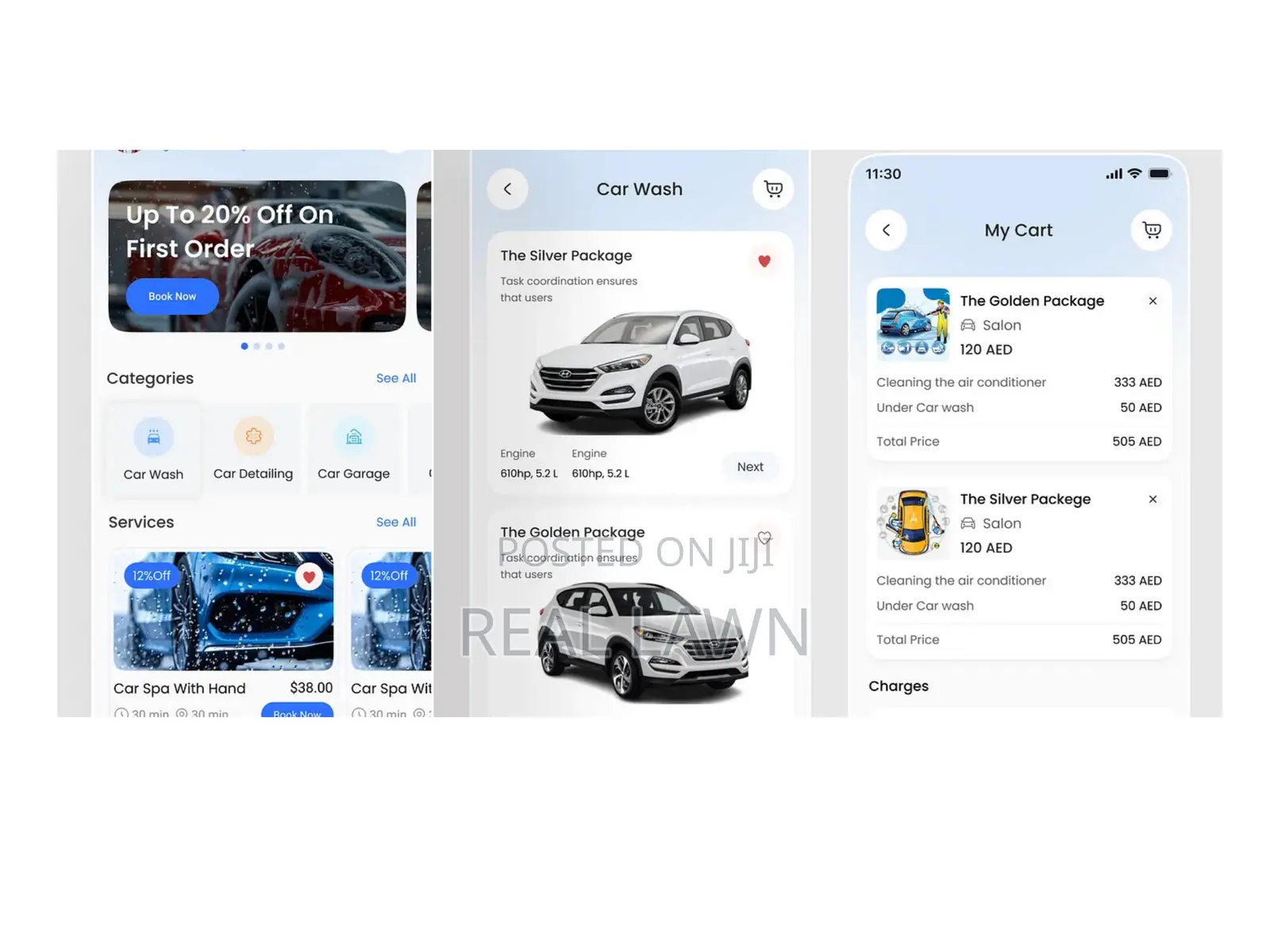 Car Wash Booking Customer Loyalty App