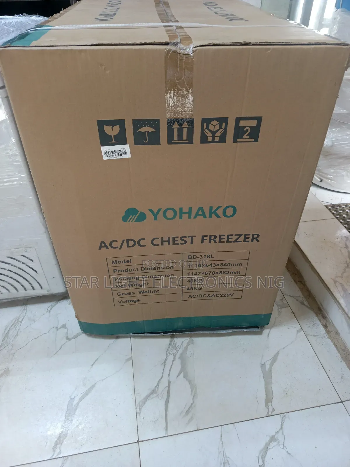 318 Liters Dc Solar Freezer Yohako