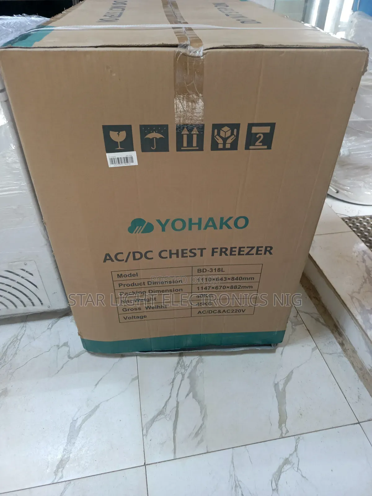 318 Liters Dc Solar Freezer Yohako