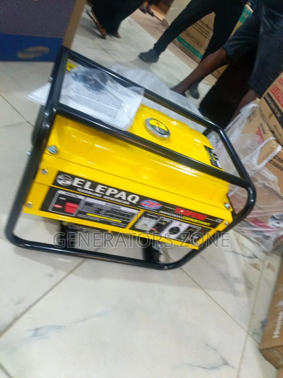 Elepaq Sv6800 Fuel Generator 4.5kva
