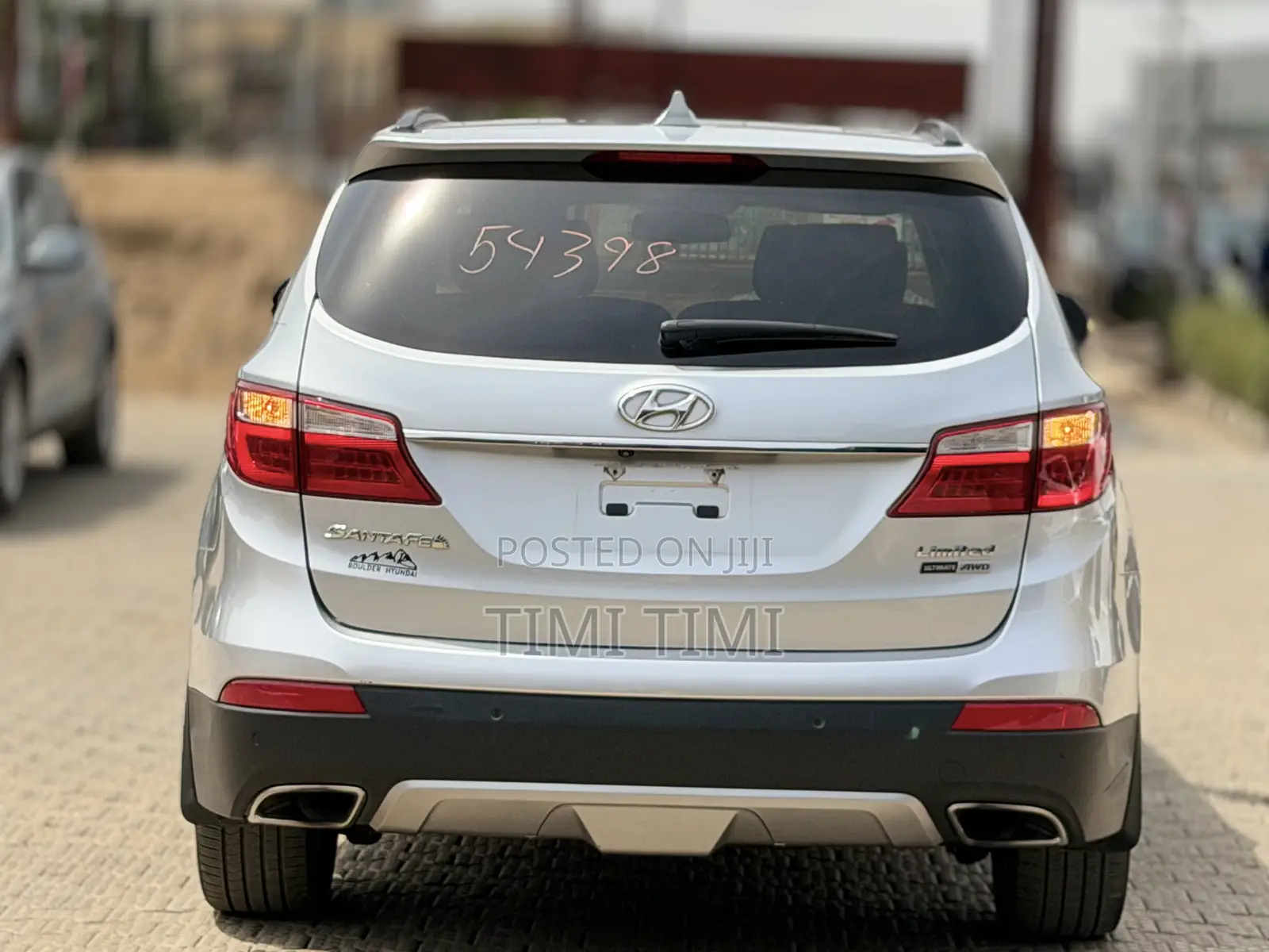 Hyundai Santa Fe Limited 4dr SUV AWD (3.3L 6cyl 6A) 2015 Silver