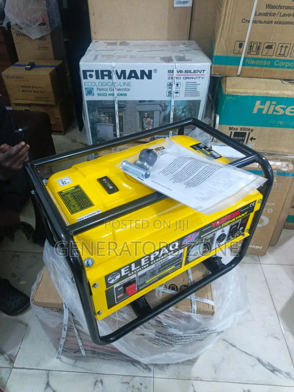 Elepaq Sv6800 Reliable Power Generator 4.5kva