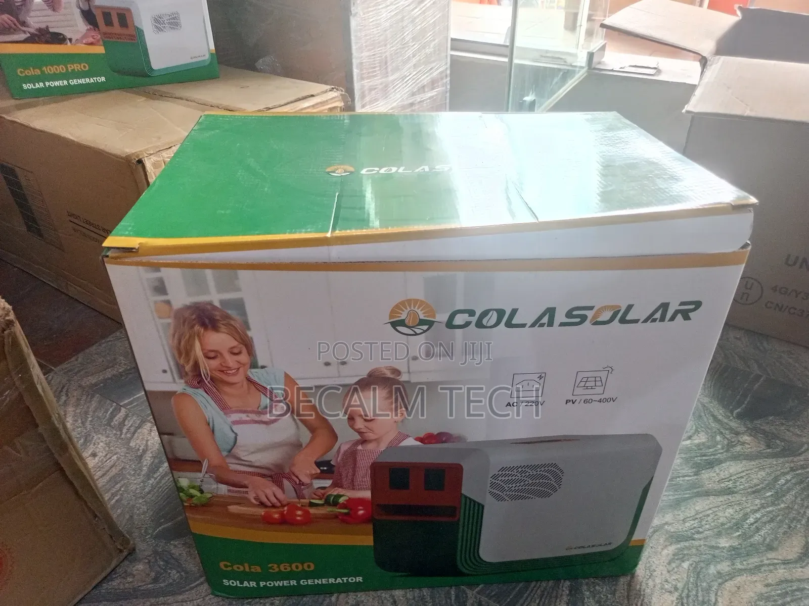 Cola Solar Battery All in One