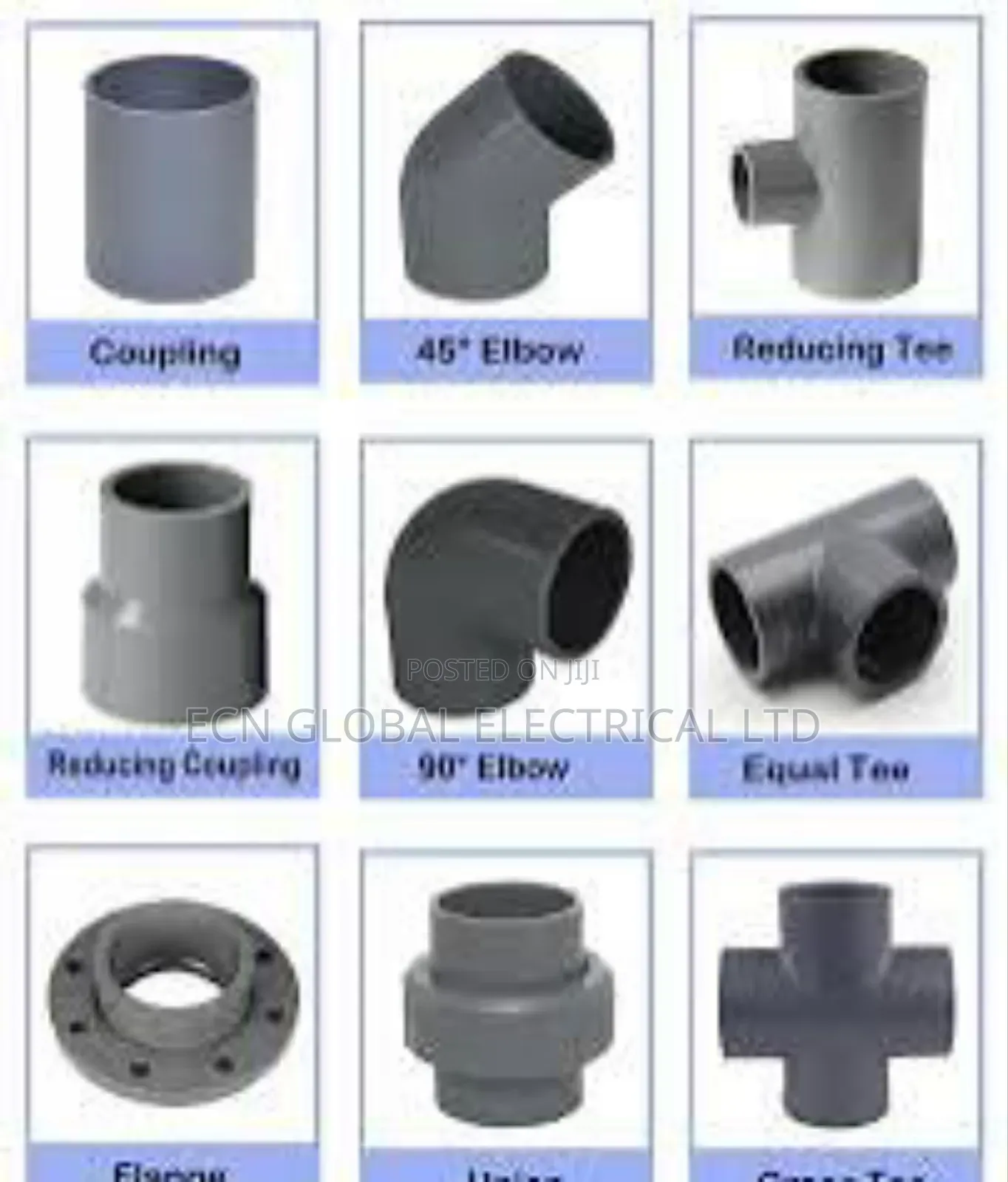 PPR Plumbing Pipes Fittings – Pipes, Elbows, Tees, Sockets End Cap