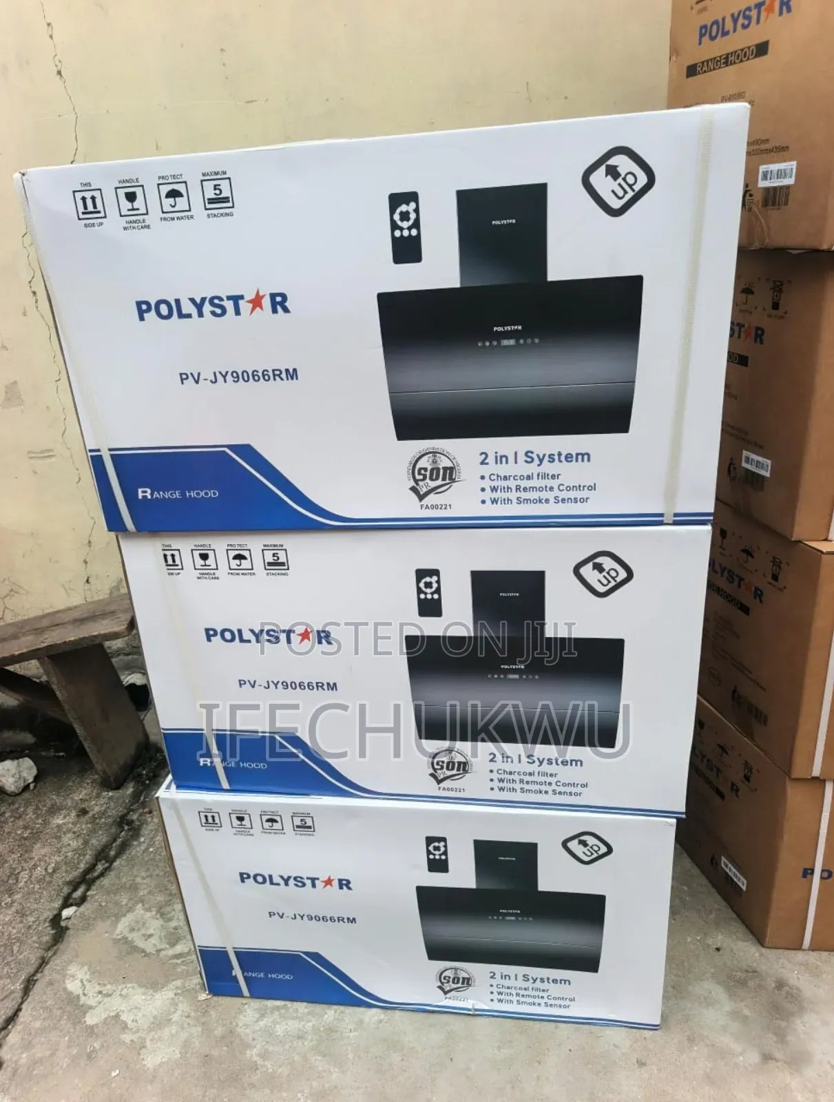Original Polystar Premium Quality Automatic Remote Haet Electric 90cm
