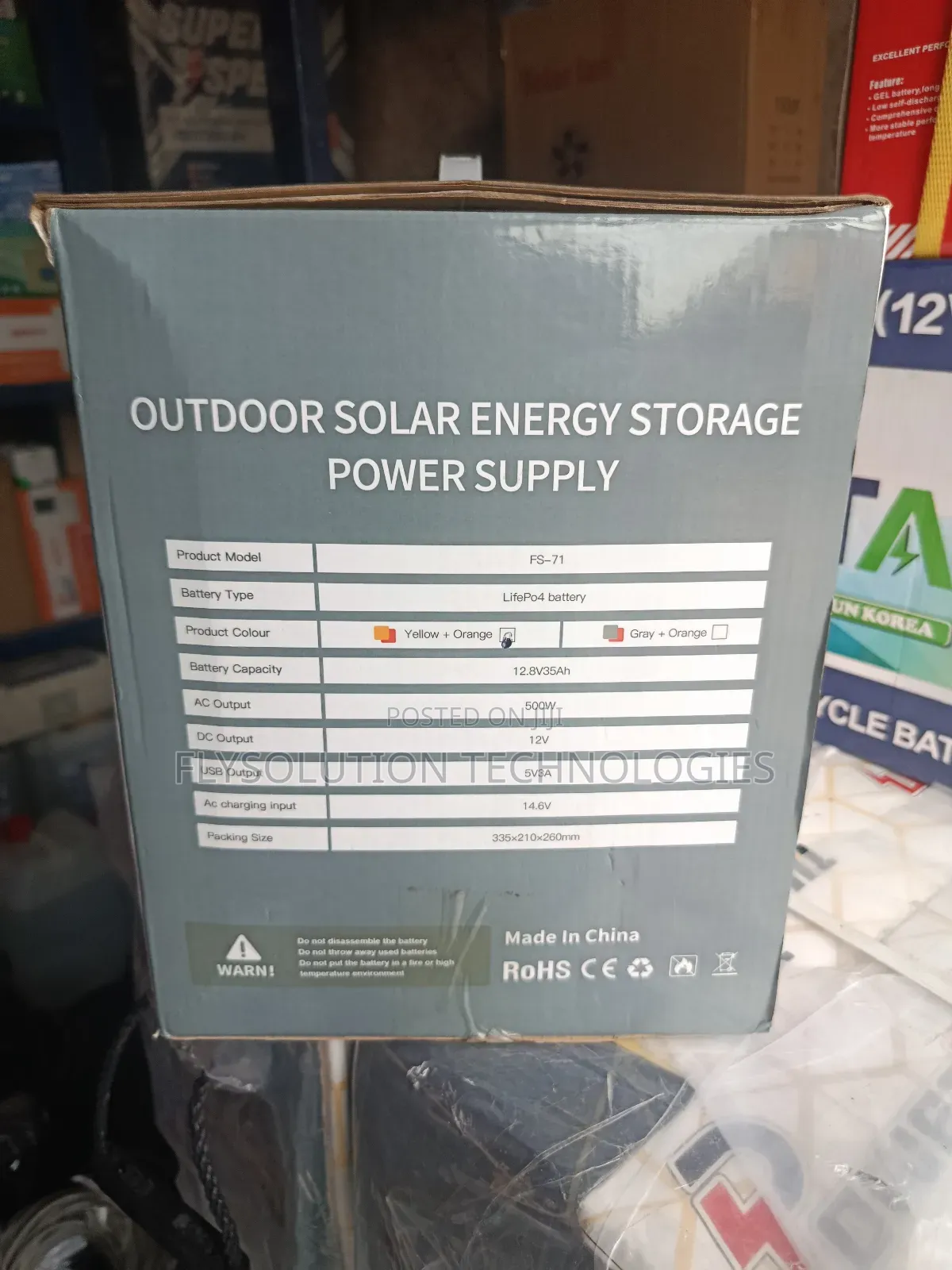 500w Portable Solar Generator Power Station With Solar Panel