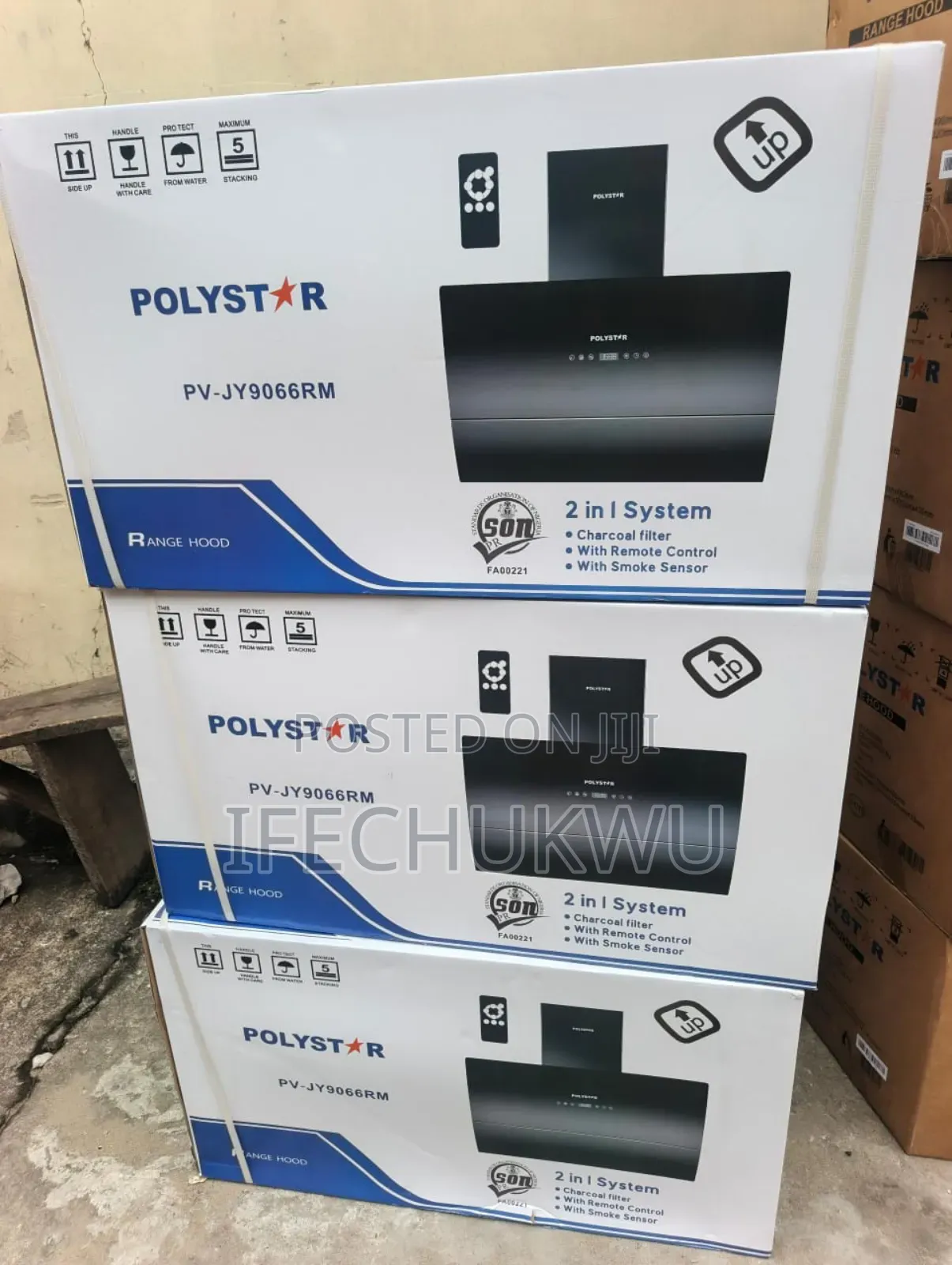 Original Polystar Premium Luxury Remote Automatic Inv Heat Extractor