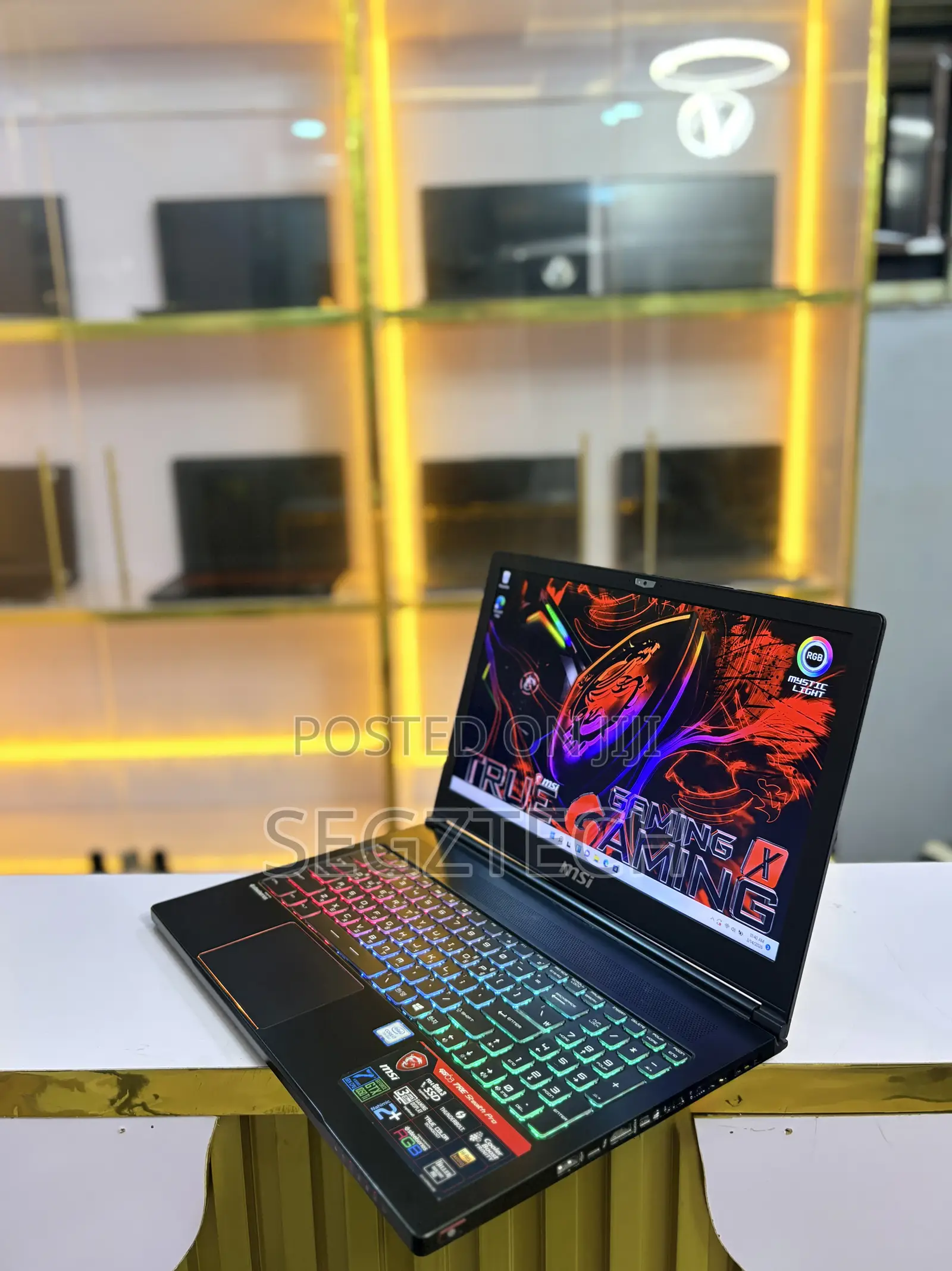 Laptop MSI GS63 7RE Stealth Pro 16GB Intel Core i7 SSD 256GB