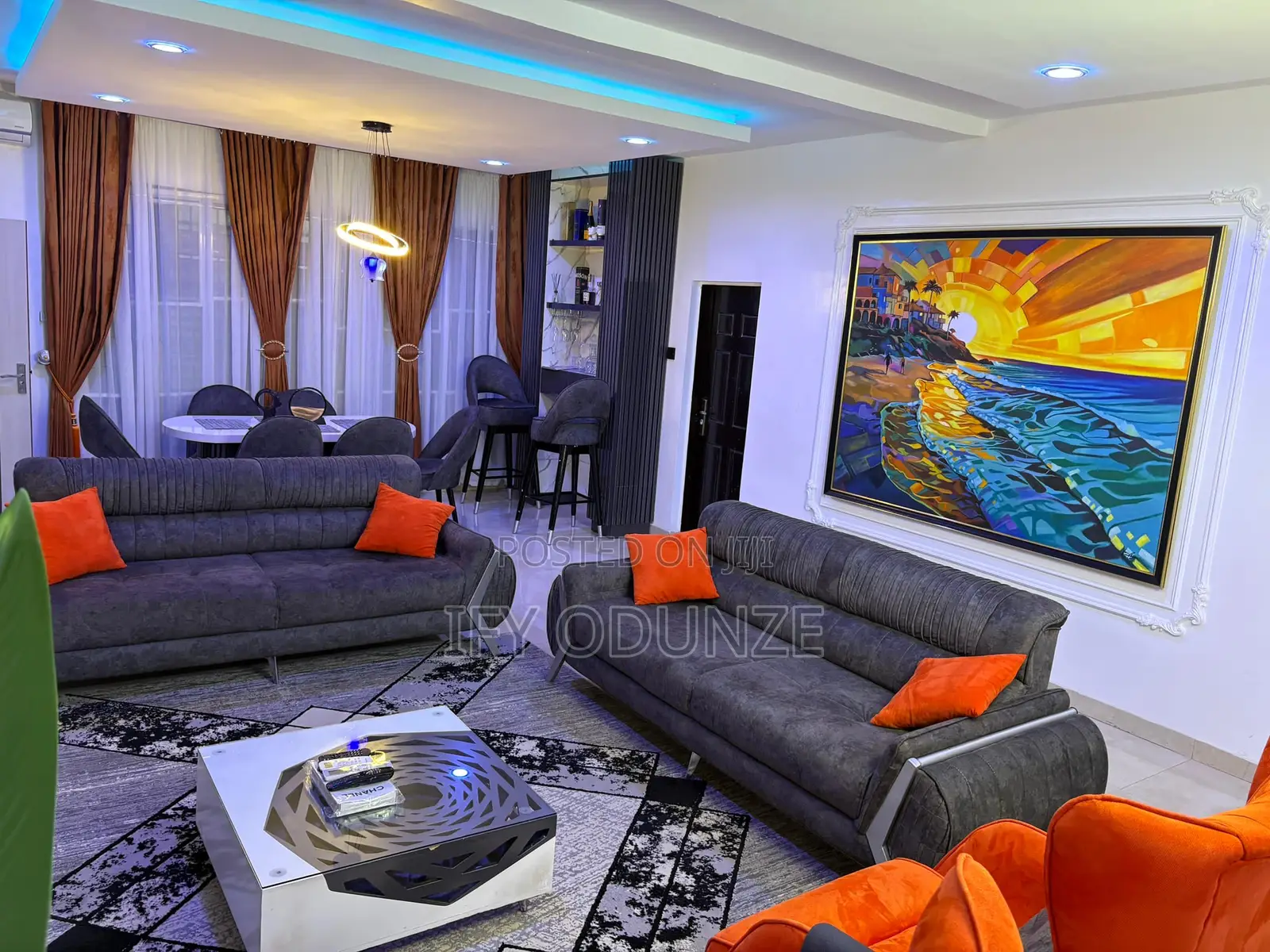 Furnished 4bdrm Apartment in Jahi for rent