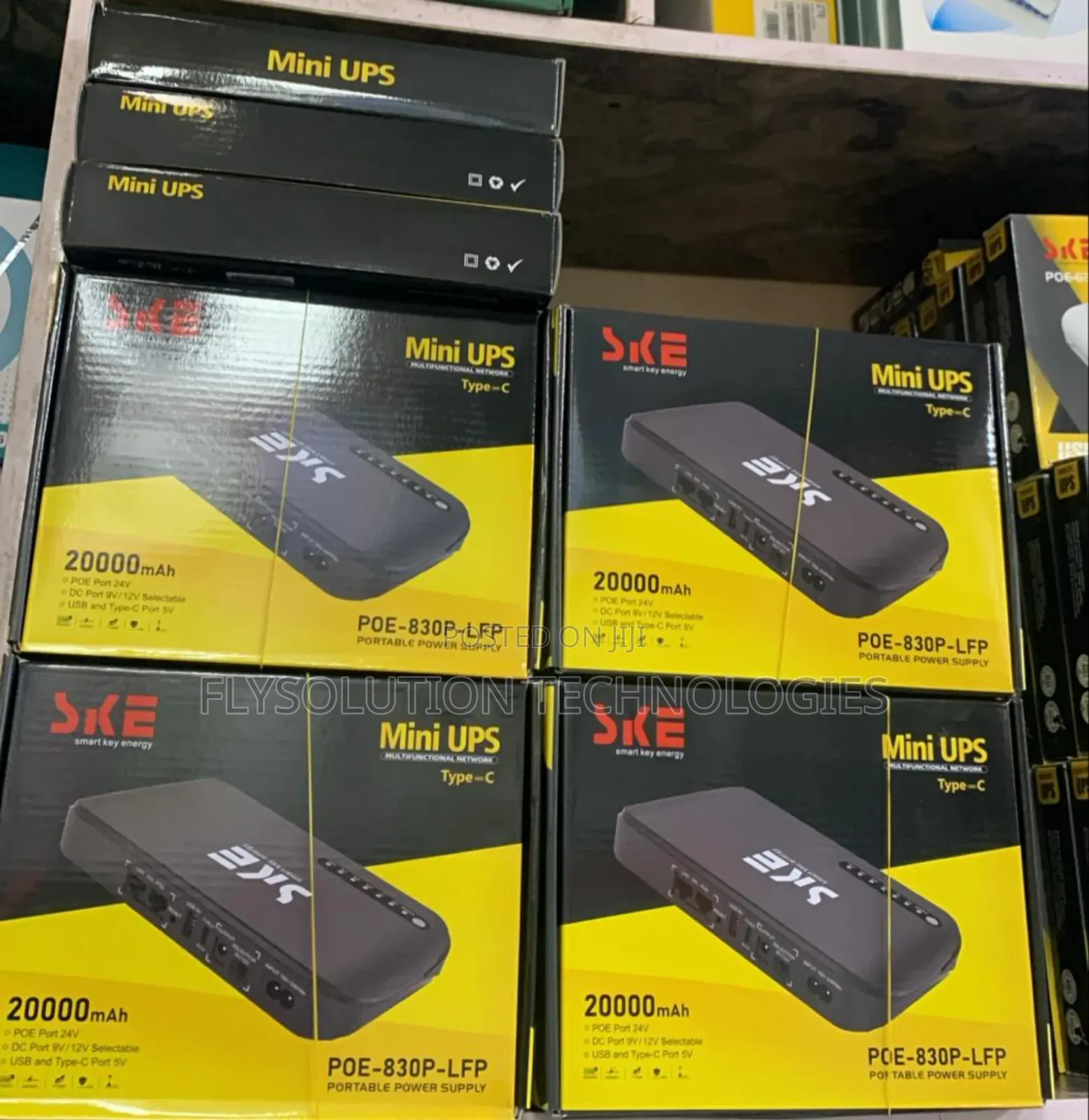 Ske 20000mah Mini Dc Ups and Router Power Bank - Poe-830p-LFP