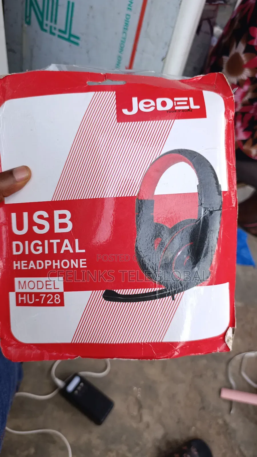 Jedel Original Usb Headset For Online Class