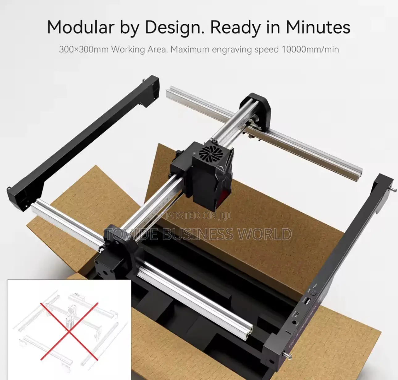 Atomstack Swift 12w Laser Engraver Cutter Diy 300×300mm Machine
