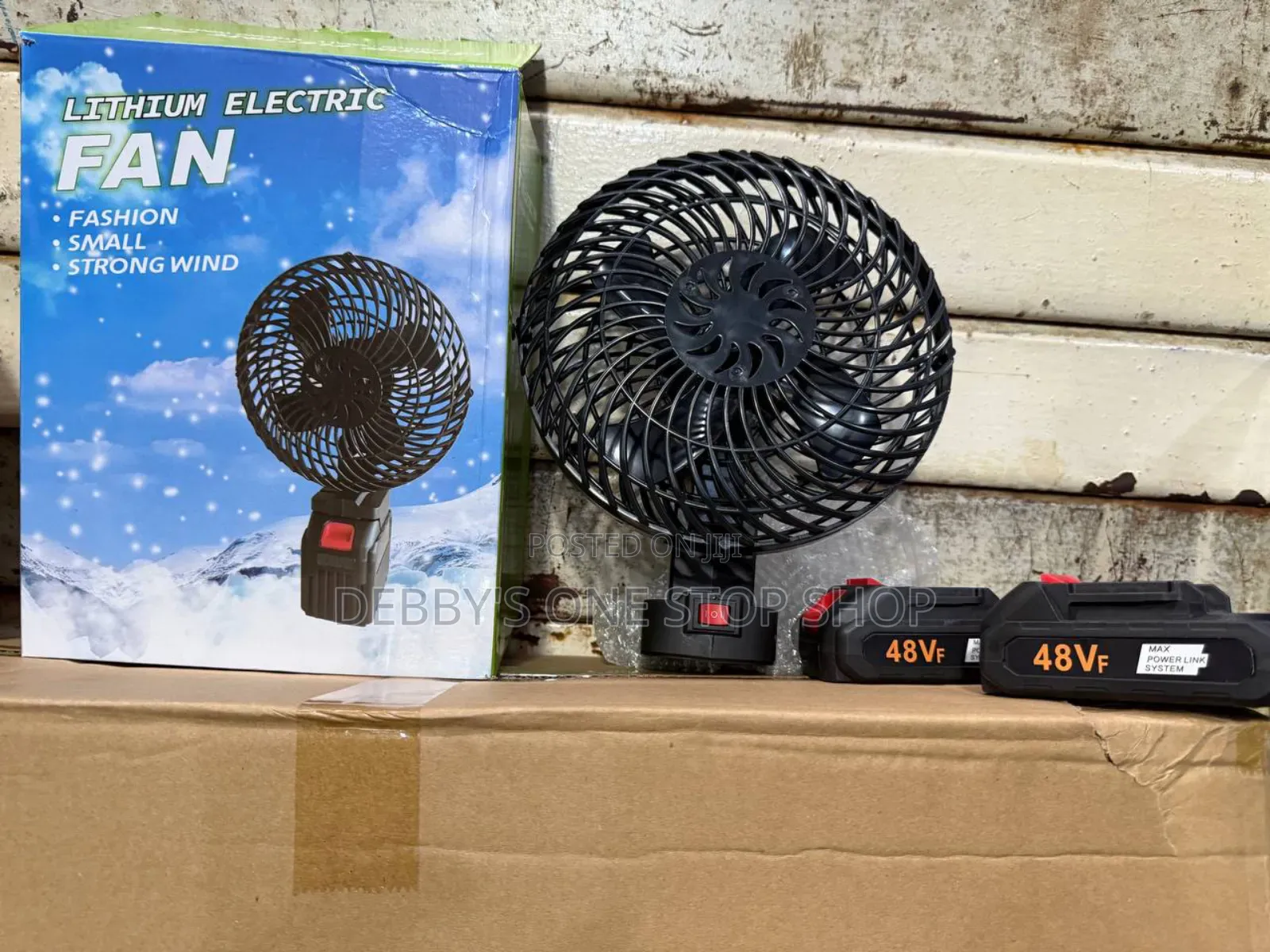2b Lithium Rechargeable Fan