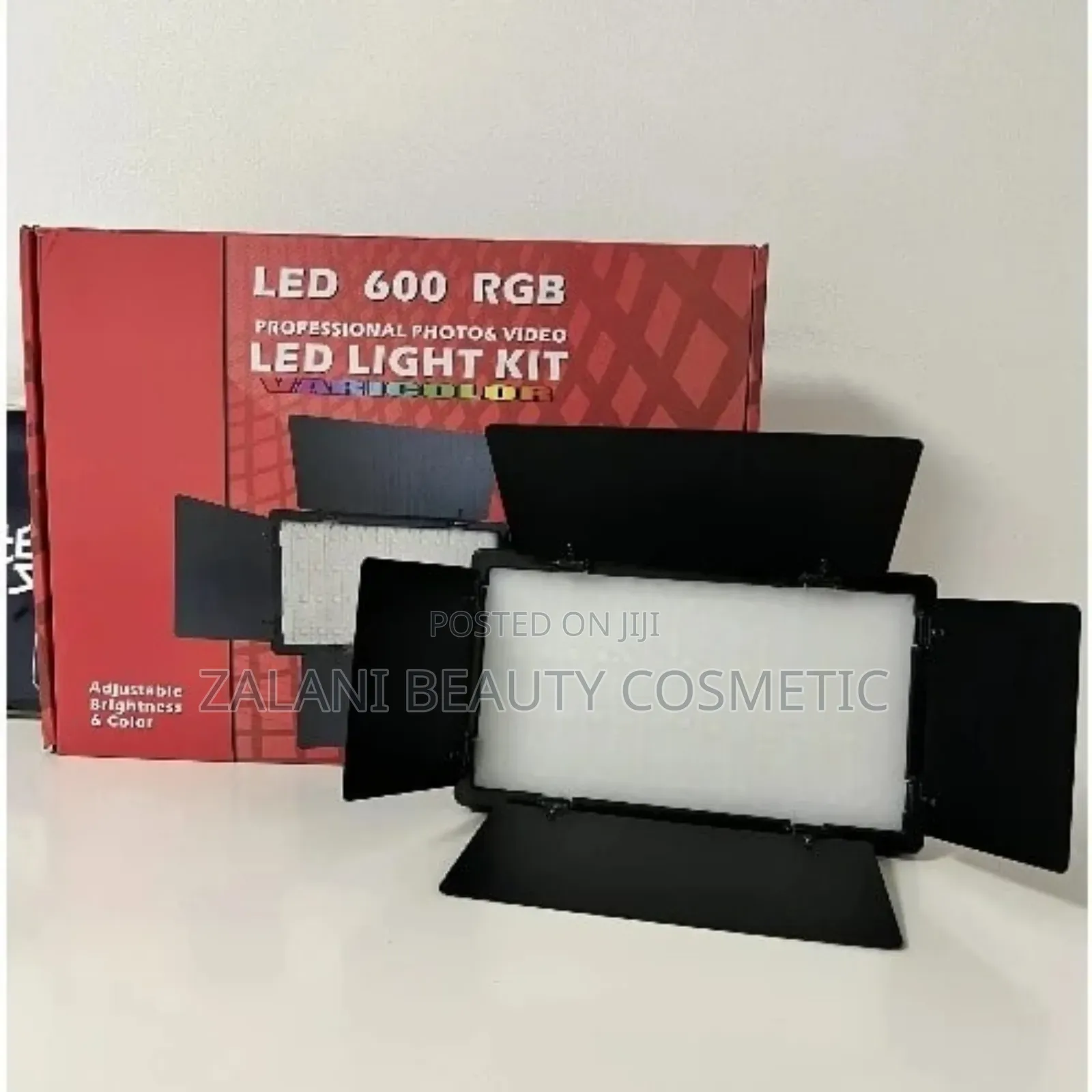 The Varicolor Led 600 RGB Professional Photo Video Led Light Kit.