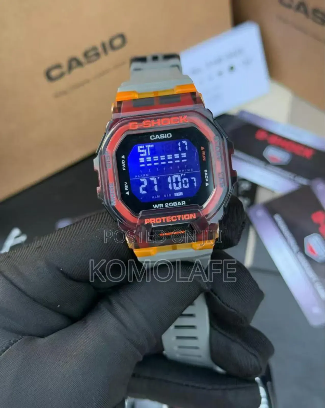 G-Shock Square Rubber