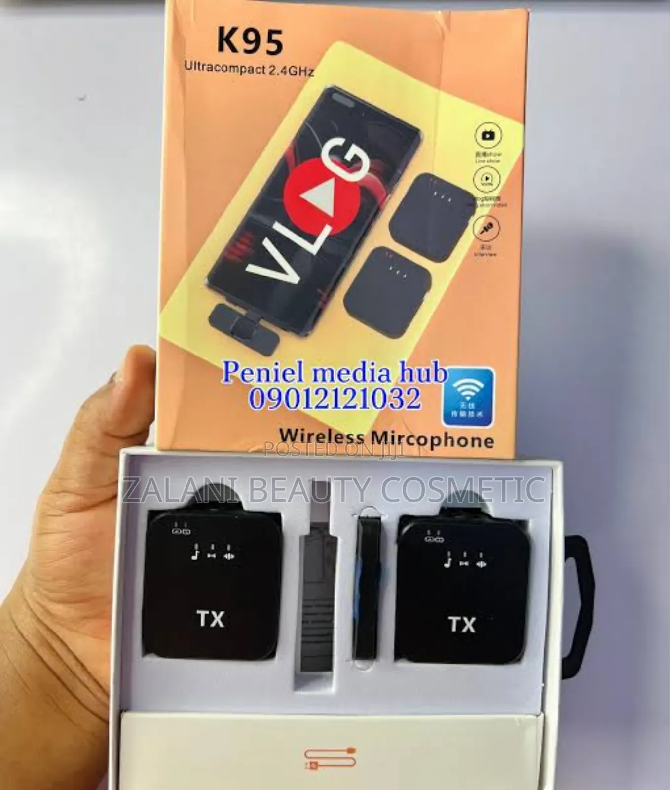A Ultracompact 2.4ghz Wireless Microphone,