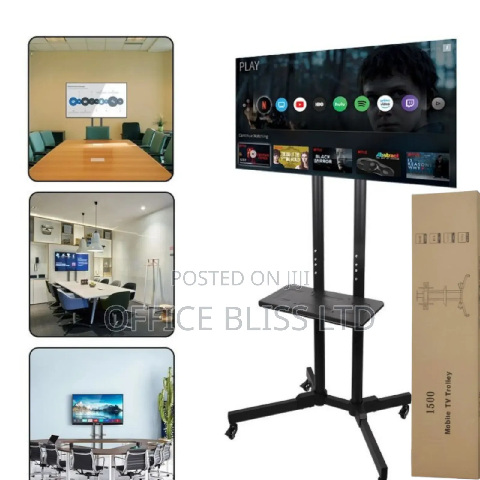 Mobile Tv Stand - Suitable For 32" - 65" Television
