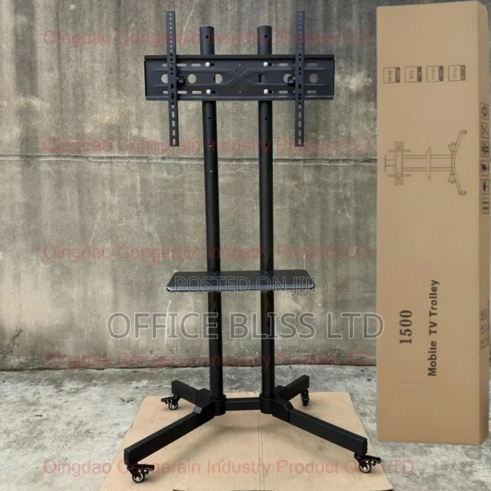 Modern Universal Heavy-duty Tv Mobile Stand ( 32" - 65")