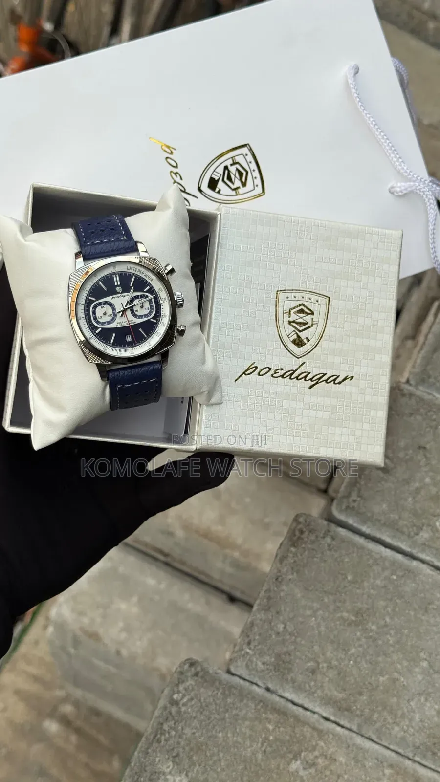Poedagar Chrono Leather
