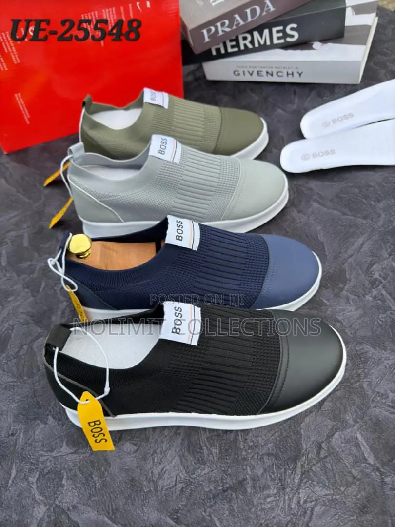 Hugo Boss Men's Slip on Sneakers