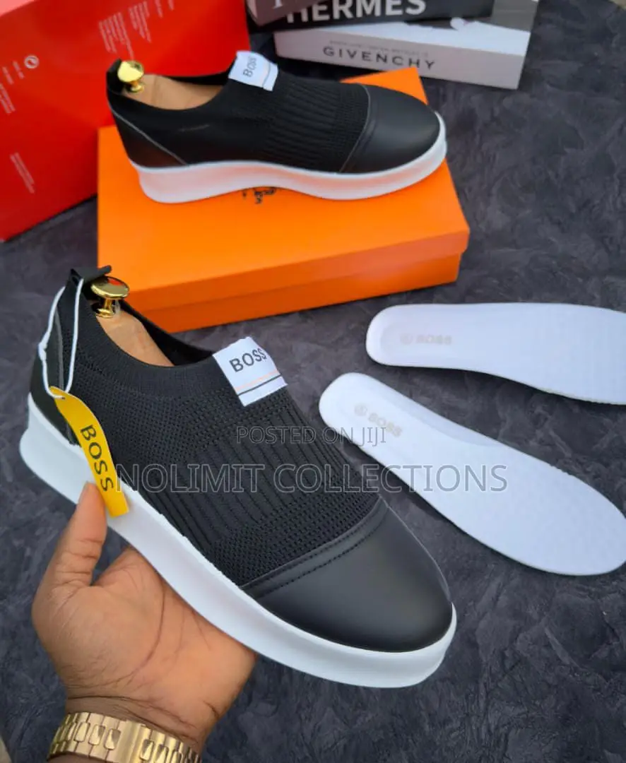 Hugo Boss Men's Slip on Sneakers