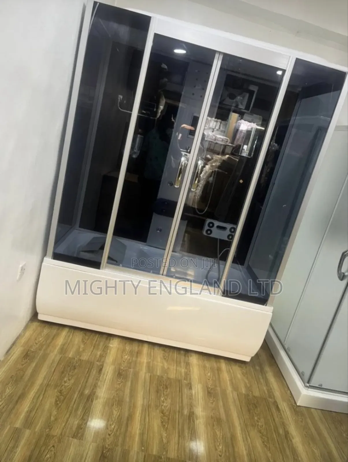 Sicily Hydromassage Tub Shower Combo Steam Jacuzzi