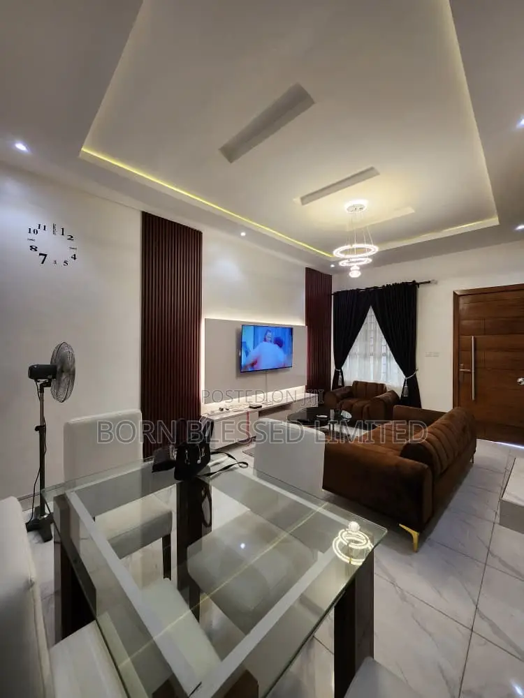 Furnished 3bdrm Duplex in Metro, Abraham Adesanya Estate for rent