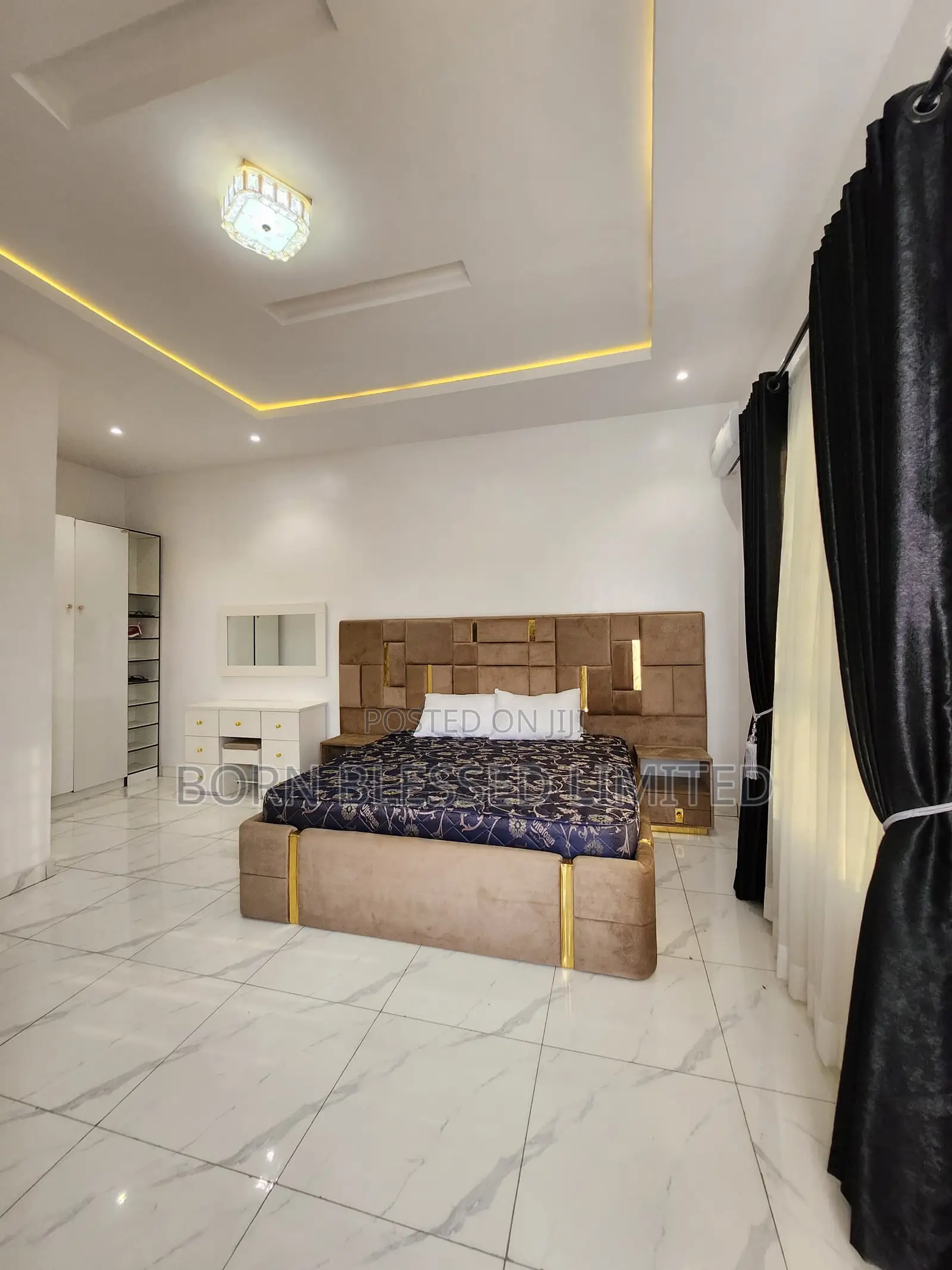 Furnished 3bdrm Duplex in Metro, Abraham Adesanya Estate for rent