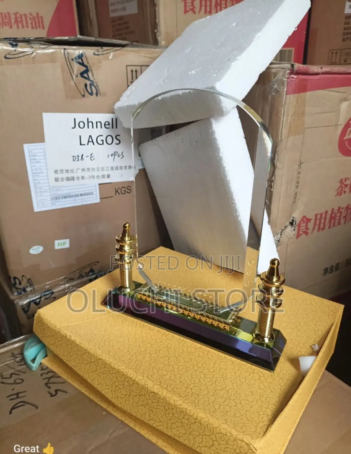 Crystal Plaquebwx507