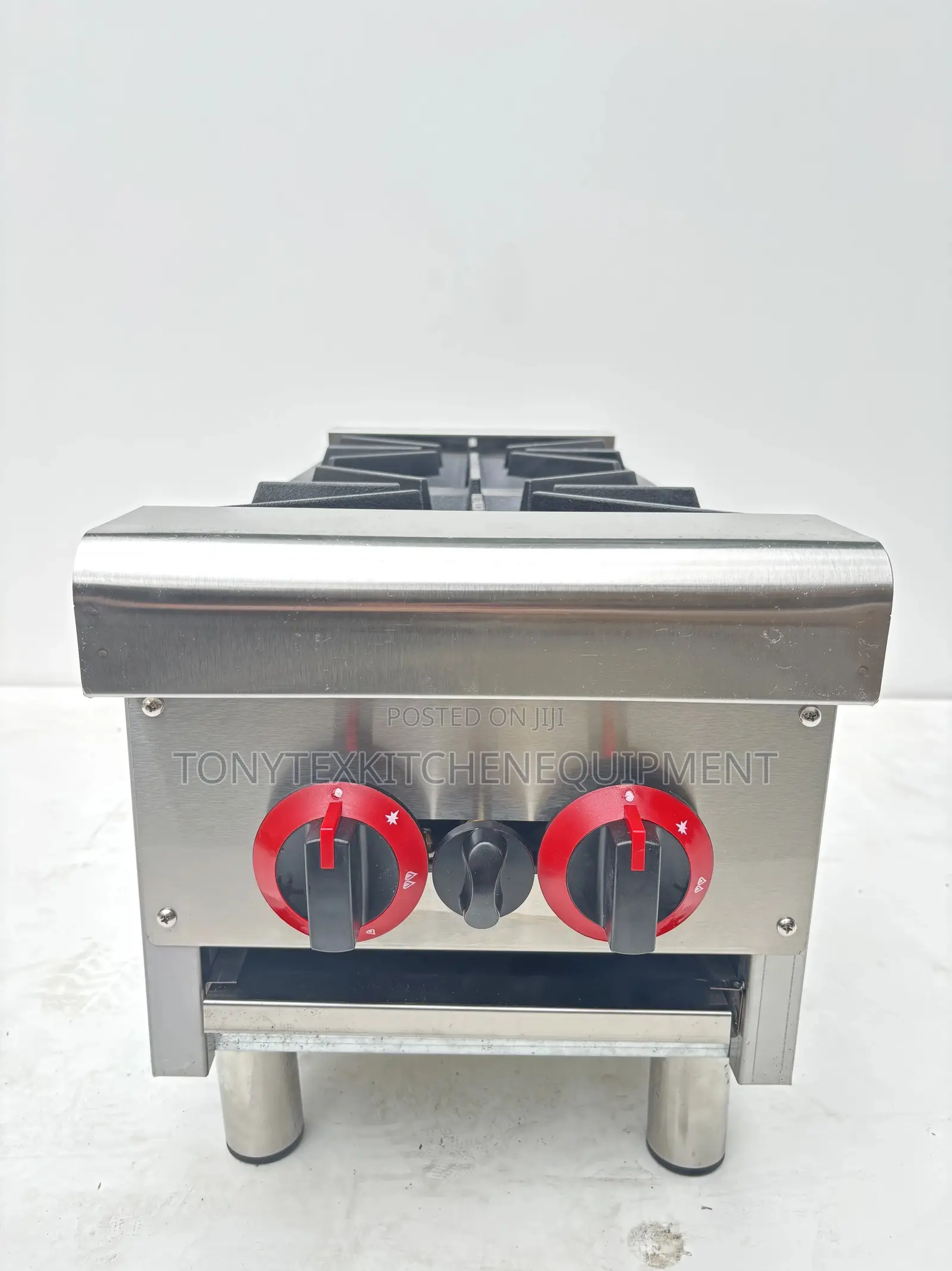 Commercial Table Top 2 Burner Gas Stove – Heavy Duty Restaurant Cooker