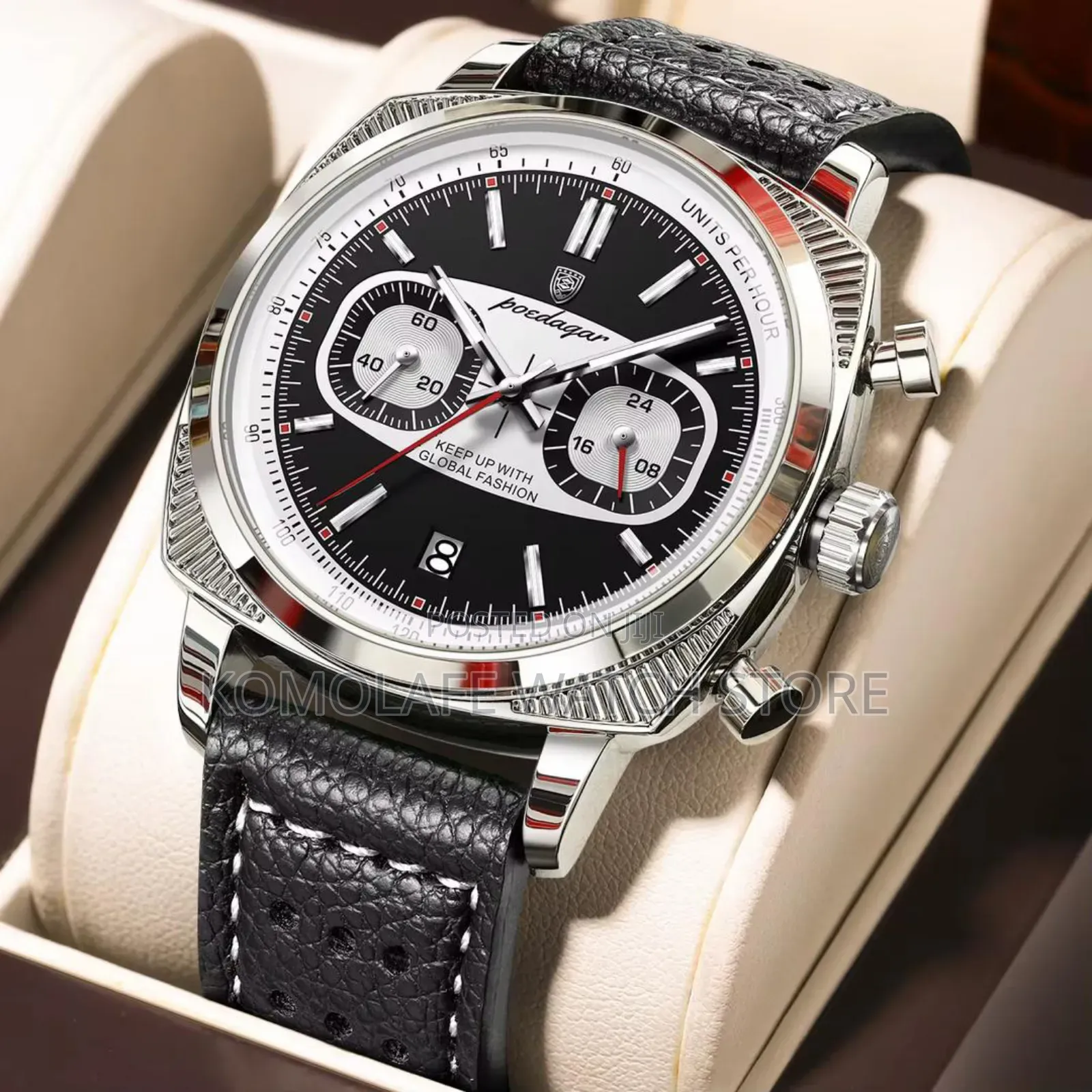 Poedagar Chrono Leather