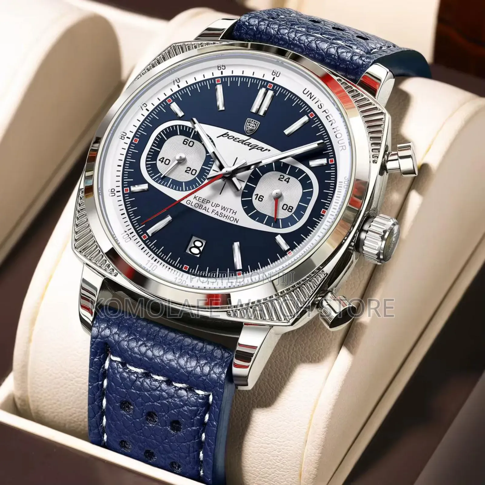 Poedagar Chrono Leather